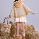 Rose Island Forest Fawn Deer Knit Tote Bag