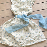 Get trendy with [Sweden Second Hand] French Doll House Floral Mini Dress -  available at Peiliee Shop. Grab yours for $40 today!