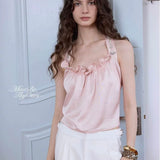 MineBeThyVers Be yours, forevermore Satin Tank Top