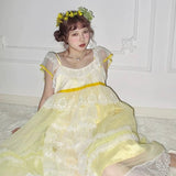 [August Unicron] Floral Lullaby Handmade Maxi Dress