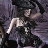 Blood Supply The Last Gift Of The Dead Velvet Jacquard Corset