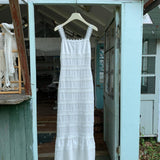 [Tailor Made] Sun Kissed Love Handmade Cotton Strapless Bridal Maxi Dress