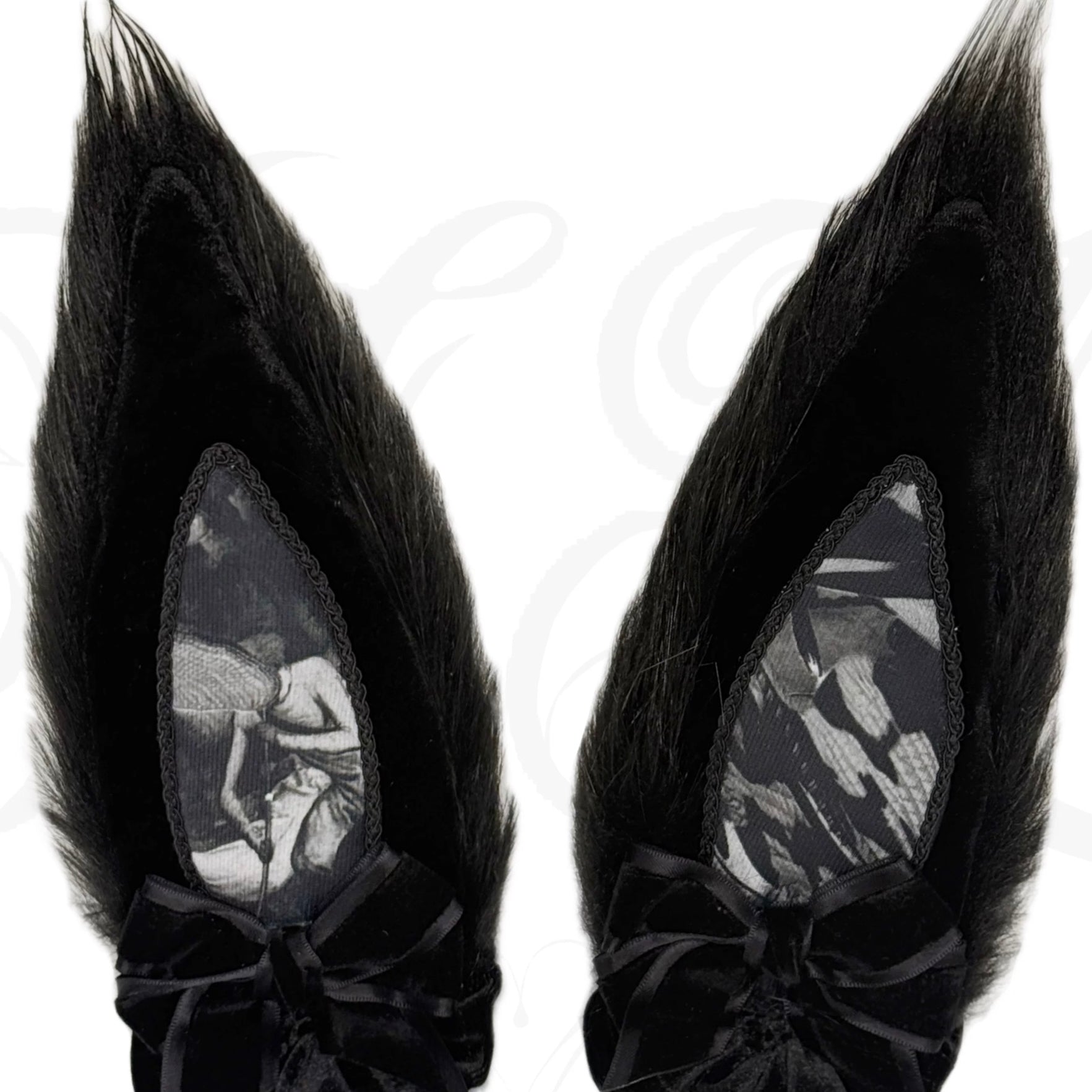 [Pre-order] NoLolita 25SS Lost Dream Faux Fur Ear Bunny Hair Clips Pins Cosplay