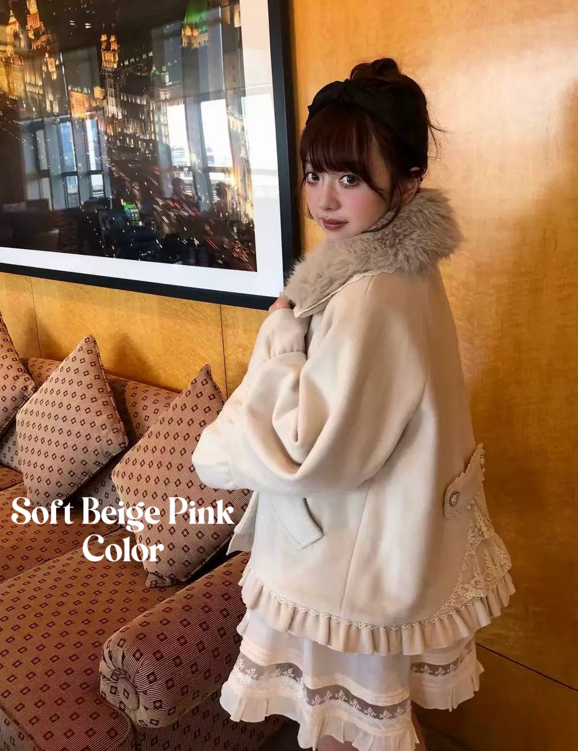 Rose Candy · Showa Princess Cape Coat