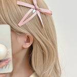 Get trendy with Ballerina Doll Ribbon Hairpin -  available at Peiliee Shop. Grab yours for $2.90 today!