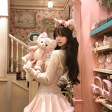 Sheepkiss · Rose Ballet Princess Dress Pink Christmas