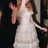 - Songe Atelier -  Lace Whispers Wedding Bridal Dress Tailor Made