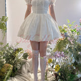 Silly Solkatt Alice’s Soft Feather Dream White Dress