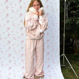 MineBeThyVers Kitty’s Nap Set 100% cotton with faux fur