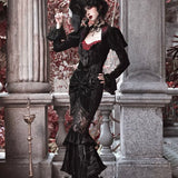 Get trendy with [Blood Supply] Gothic Mermaid Skirt - Clothing available at Peiliee Shop. Grab yours for $48 today!