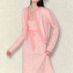 Get trendy with [Underpass]Pink Angel Knit Dress Set -  available at Peiliee Shop. Grab yours for $48.50 today!