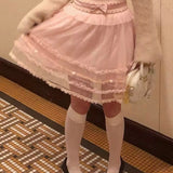 Roma Gyaru Kei Sweet Girls Mini Skirt