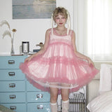 Get trendy with [August Unicorn] I’m not just a girl - transparent outer mini dress Christmas - Dresses available at Peiliee Shop. Grab yours for $62 today!