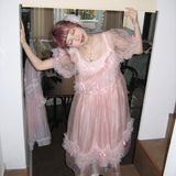 [August Unicorn] The Spring Fairy Silk Blend Dress