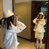 Rose Candy · Vanilla Mousse Lace Dress