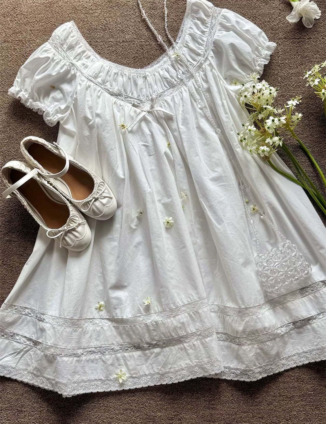Get trendy with [Pacific Position] The Freedom In Me Cotton Dress - Dress available at Peiliee Shop. Grab yours for $85 today!