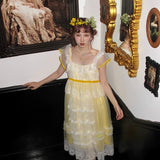 [August Unicron] Floral Lullaby Handmade Maxi Dress