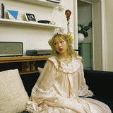 Get trendy with [August Unicorn] Silk Dreamland Robe Dress - Dresses available at Peiliee Shop. Grab yours for $160 today!