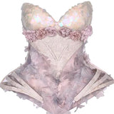 Blood Supply Moonlight Spirit Floral Elf Corset