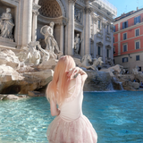 Rose Island Rose Petal Ballet Mini Dress