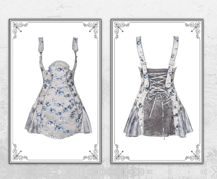 corpse bride mini dress Killstar x Corpse Bride Haunted Phase Mini Dress Purple Black