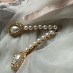 Get trendy with 2 Pieces Princess Pearls Hairpin -  available at Peiliee Shop. Grab yours for $4.50 today!