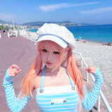 Evil Tooth Sailor Girl Halter Dress Set Pink