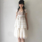 SicAstra Flower Diary Rose Floral Skirt