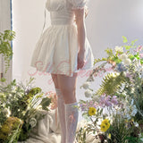Silly Solkatt Alice’s Soft Feather Dream White Dress