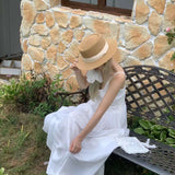 Get trendy with [Tailor Made] Pure Romance Handmade Cotton Dress -  available at Peiliee Shop. Grab yours for $89 today!