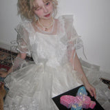 [August Unicron] Angel’s Wedding Silk Handmade Dress