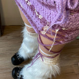 Get trendy with [Customized Handmade] Galaxy Mermaid Pastel knitting set by windoii bikini top and skirt -  available at Peiliee Shop. Grab yours for $39.90 today!