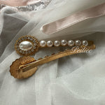 Get trendy with 2 Pieces Princess Pearls Hairpin -  available at Peiliee Shop. Grab yours for $4.50 today!