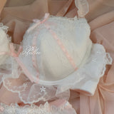 Rose Garden Floral Lace Bra Pantie Set Size fr 70B to 90E