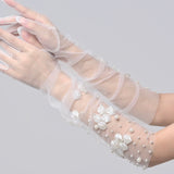[Blood Supply] Silver Song Of Siren Mermaid Gloves