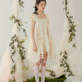 [Lactose Studio] Soft Bloom 2 ways wearing dress & skirt