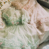 [August Unicorn] The Spring Fairy Silk Blend Dress