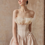 Fa Sogno Rosy Swan Lake Mini Dress