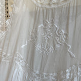 Sublunary Swan Lake Silk Sleeveless Gown