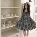 Get trendy with Night Night Gingham Cotton Dress -  available at Peiliee Shop. Grab yours for $19.90 today!