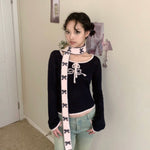 Get trendy with Sic Astra Angel Energy Ribbon Knitting 2 sides Scarf Christmas - Accessories available at Peiliee Shop. Grab yours for $25 today!