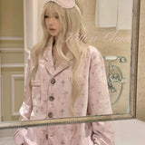 KittenClaw Pink Dream Cross Pajamas Set