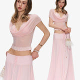 34ounce Soft Muse Cowl Top