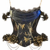 Blood Supply • Golden Hour Baroque Rose Corset Top