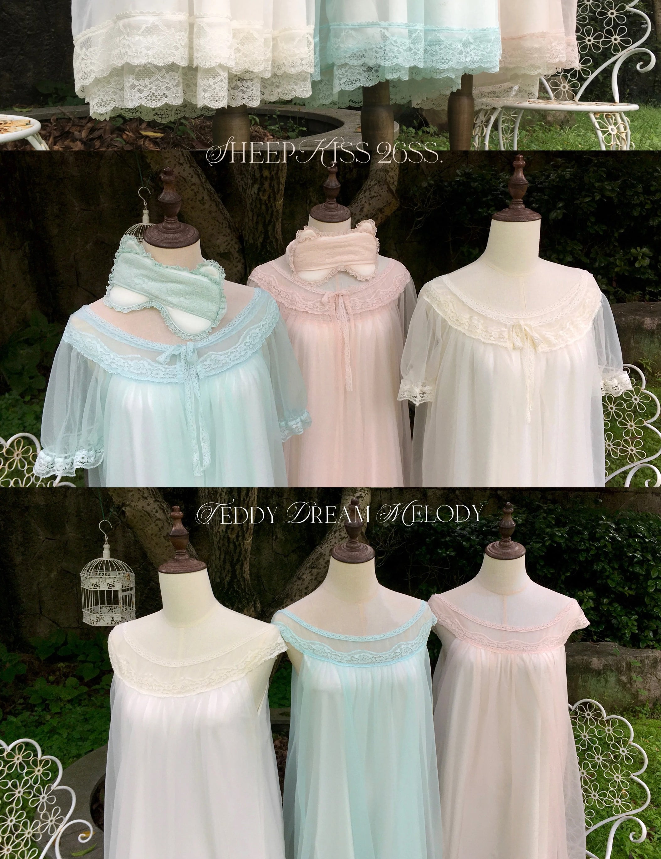 Sheepkiss · Teddy Dream Melody Sleepwear Set