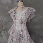 Get trendy with [Customized Size] Floral Goddess dress -  available at Peiliee Shop. Grab yours for $92 today!