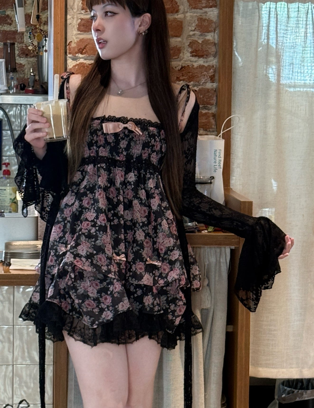 Cinnabun Fairy Lace Cardigan