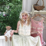 August Unicorn Cottage Ramie 100% Vegan Plant Fabric Dress