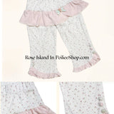 Rose Island Moss Garden Skirt-on Capri Pants Shorts