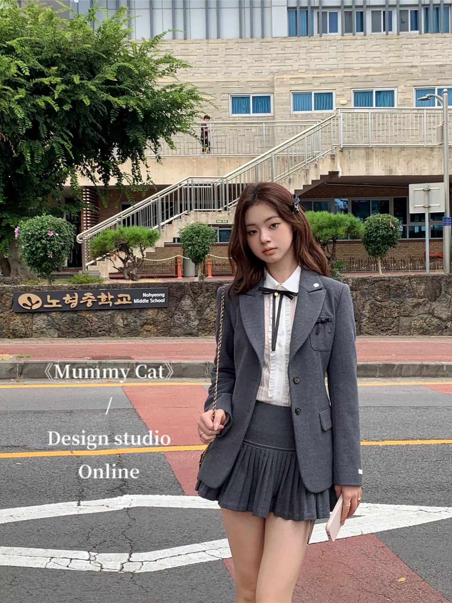 Get trendy with [Mummy Cat] Soo-min수민 Girl Shirt Slim Fit - Shirts & Tops available at Peiliee Shop. Grab yours for $49.90 today!